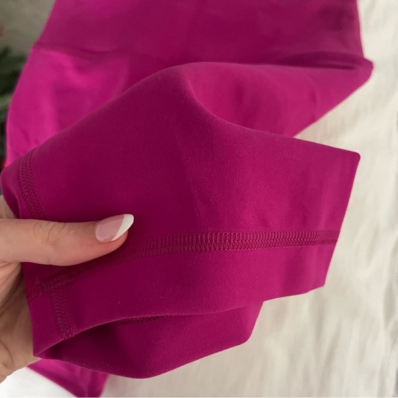 LULULEMON BIKER SHORTS Ripened Raspberry Pink - Picture 5 of 7